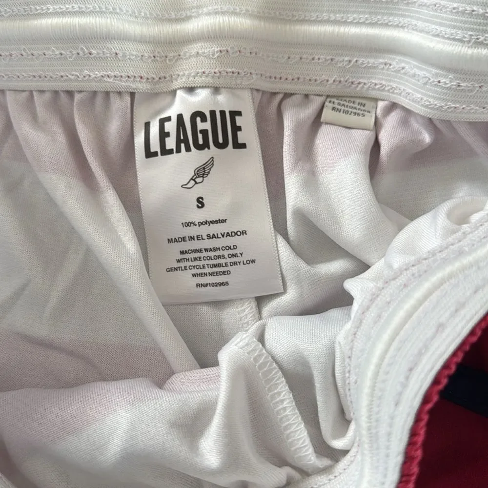 Dad Vail Regatta Red/White Stripe League Shorts College Rowing